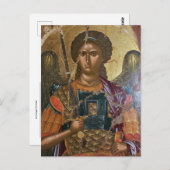 大天使ミカエル正教会のキリスト教のアイコン ポストカード (正面/裏面)