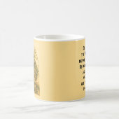 大天使ミカエル殺し悪魔ヴィンテージ金ゴールド コーヒーマグカップ (中央)