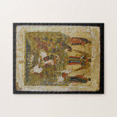 大天使ミカエル賛美の殉教者のアイコン ジグソーパズル (横)