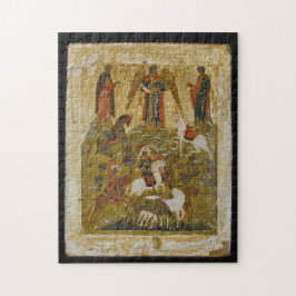 大天使ミカエル賛美の殉教者のアイコン ジグソーパズル