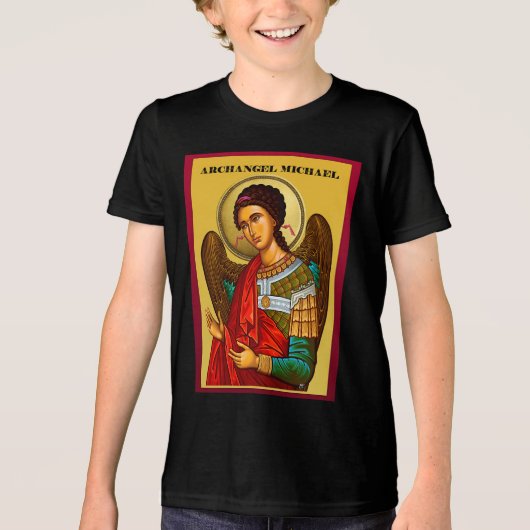大天使ミカエル トライブレンドＴシャツ (正面)