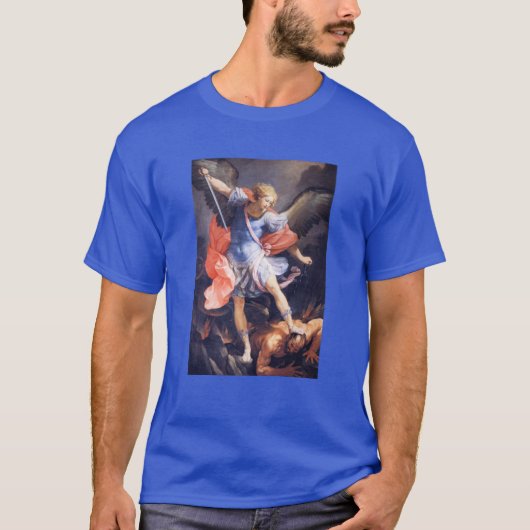 大天使ミカエル 大天使たちの君主 Tシャツ (正面)
