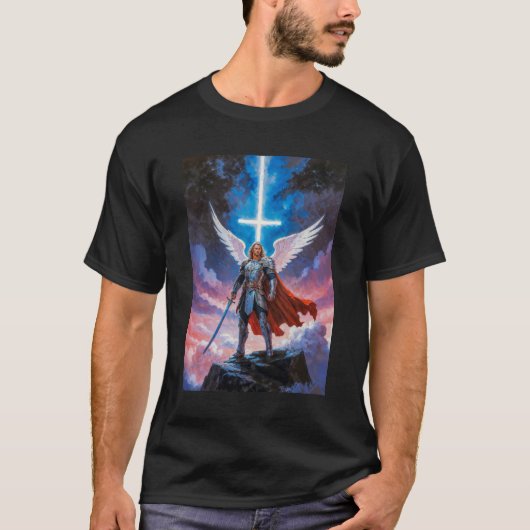 大天使ミカエル Tシャツ (正面)