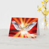 大天使ミハエル カード (黄色い花)