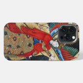 大天使ラファエルと魚の羊皮紙 iPhoneケース (裏面横)