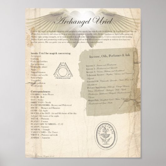 大天使 ポスター (正面)