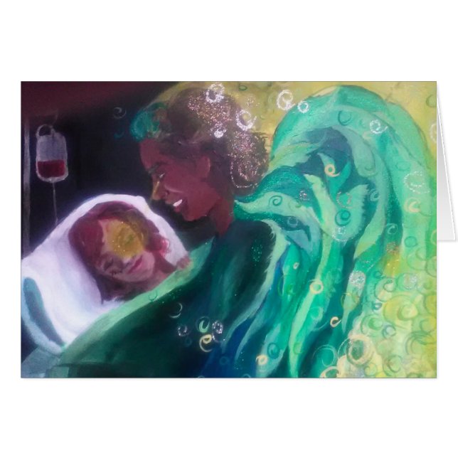 大天使Raphaelカード (正面横)