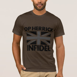 大失敗のイギリスの軍隊不信心なHERRICKのTシャツ Tシャツ
