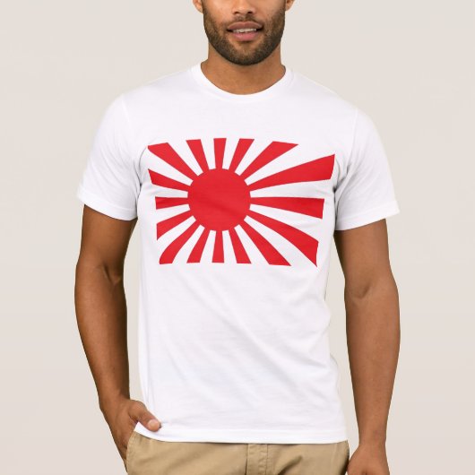 大失敗の日本旗のTシャツ Tシャツ (正面)