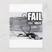 大失敗。 ポストカード (正面)