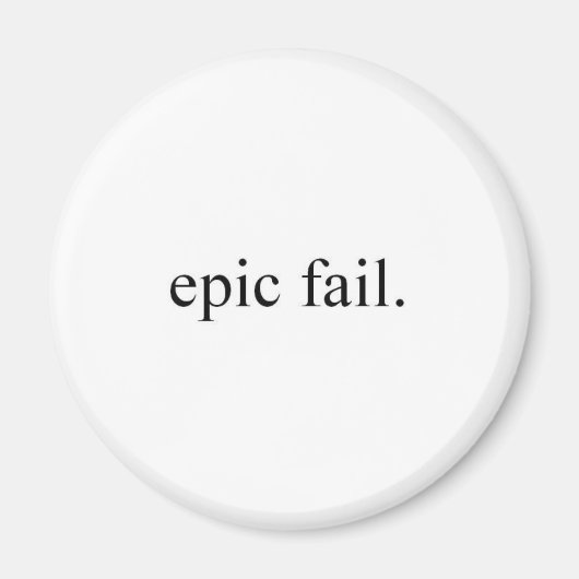 大失敗。 マグネット (正面)