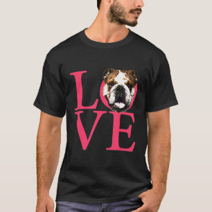 大好きなイギリスブルドッグ Tシャツ