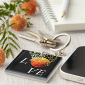 大好きなバスケットボール キーホルダー (正面右)