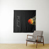 大好きなバスケットボール タペストリー (インサイチュ(横))