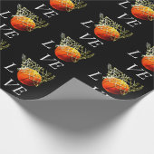 大好きなバスケットボール ラッピングペーパー (角)