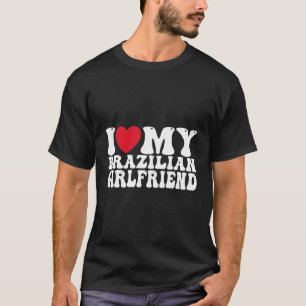 大好きなブラジル人友達 彼 私のブラジル人G Tシャツ