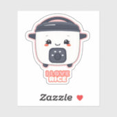 大好きなリコカーかわいい炊飯器ストーブ シール (シート)