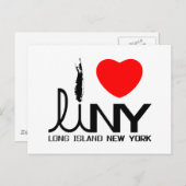 大好きなロングアイランド ニューヨーク ポストカード (正面/裏面)