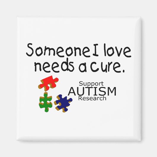 大好きな人(パズル作品) マグネット (正面)