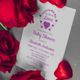 大好きな赤ちゃんシャワー 招待状