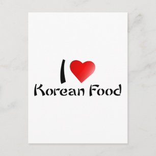 大好きな韓国料理 ポストカード