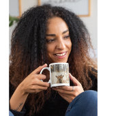大好きな鹿の双子の子鹿たち コーヒーマグカップ