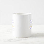 大好きな4文字の単語 数学クイズを解いて楽しもう コーヒーマグカップ (中央)