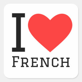 大好きフランスの スクエアシール