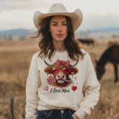 大好きモー スウェットシャツ