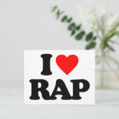 大好きラップの ポストカード (スタンド正面)