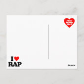 大好きラップの ポストカード (裏面)