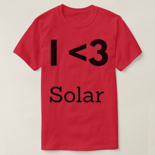 大好き太陽の Tシャツ (デザイン正面)