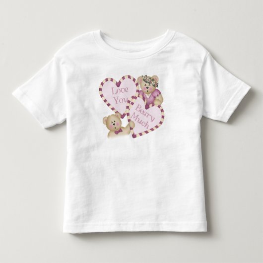 大好き幼児用Tシャツ トドラーTシャツ (正面)