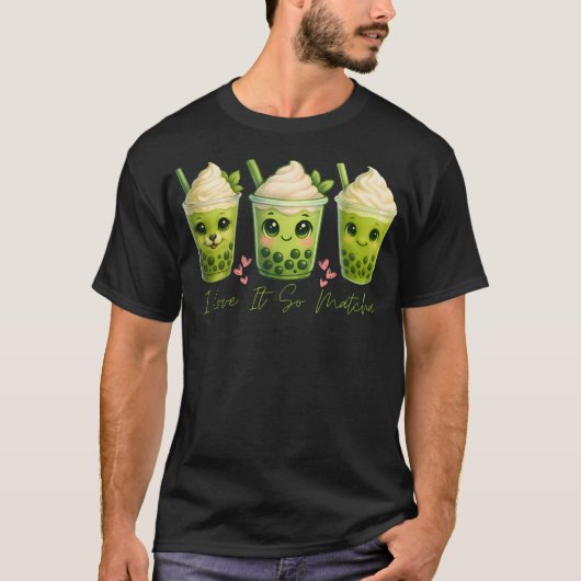 大好き抹茶 面白い抹茶 緑茶愛好家 G Tシャツ (正面)