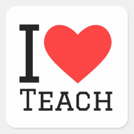 大好き教え スクエアシール