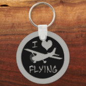 大好き飛んでいる キーホルダー (正面)