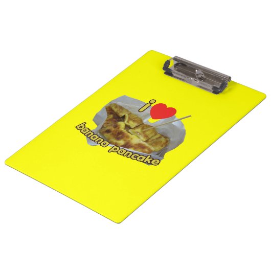 大好き(ハート)バナナパンケーキ…タイ通り食品 クリップボード (アングル)