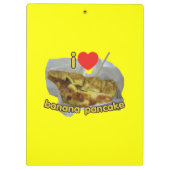 大好き(ハート)バナナパンケーキ…タイ通り食品 クリップボード (裏面)