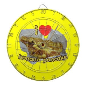 大好き(ハート)バナナパンケーキ…タイ通り食品 ダーツボード