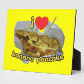 大好き(ハート)バナナパンケーキ…タイ通り食品 フォトプラーク (側面)
