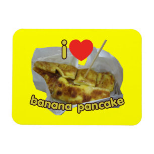 大好き(ハート)バナナパンケーキ…タイ通り食品 マグネット