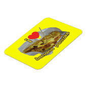 大好き(ハート)バナナパンケーキ…タイ通り食品 マグネット (左側)