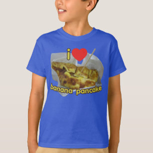 大好き(ハート)バナナパンケーキ…タイ通り食品 Tシャツ