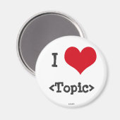 大好き____ マグネット (正面/裏面)