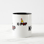 ♥大好きKPopファブラスクラシック ツートーンマグカップ (中央)