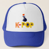 ♥大好きKPop Fabulous Chic & スタイリッシュ Trucker キャップ (正面)