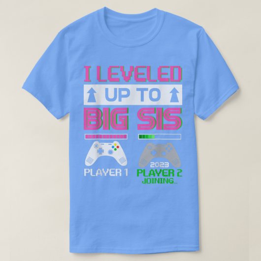 大姉さんにレベルアップ2023かわいいIm Tシャツ (デザイン正面)