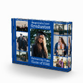 大学おめでとうございます卒業生7人の写真ブロック フォトブロック (右)