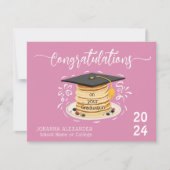 大学おもしろい卒業 カード (正面)