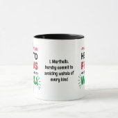 大学おもしろい生GRAD VIBES No Wahala マグカップ (中央)